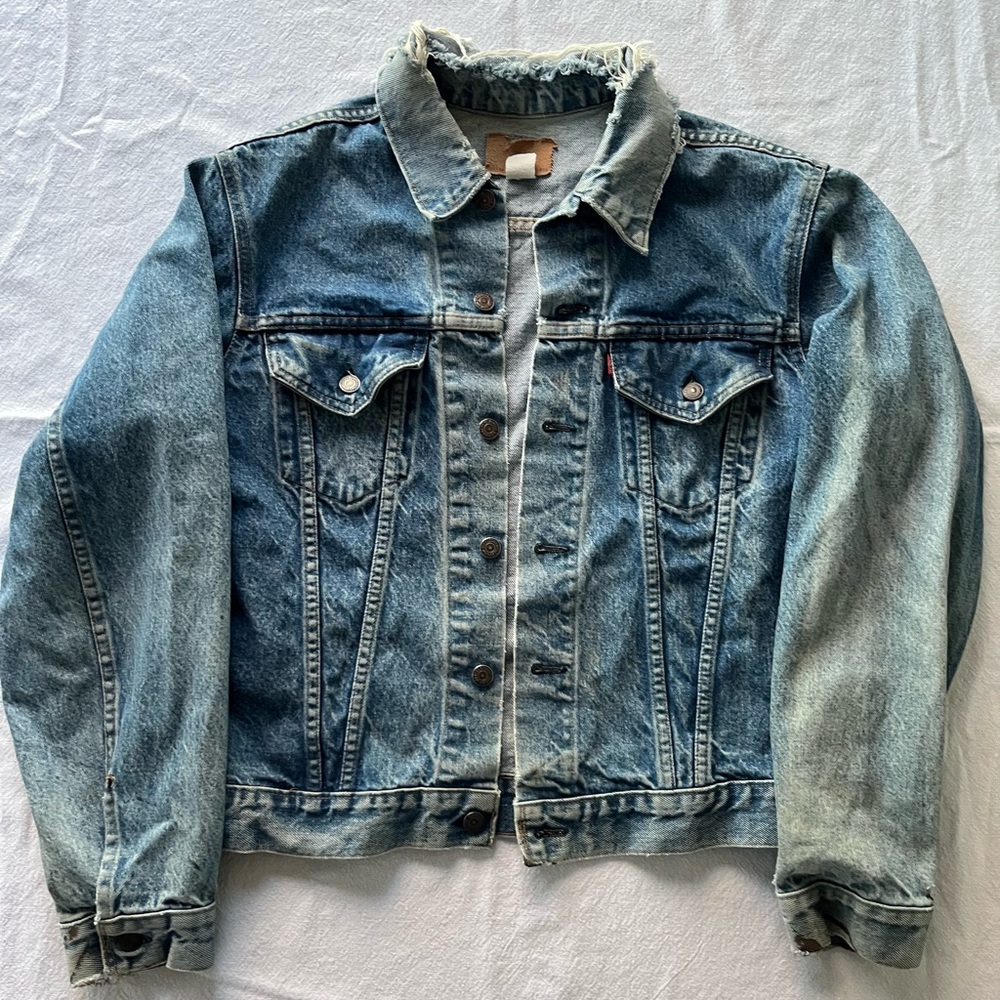 Vintage Type III Levi’s Trucker Jacket Made in USA Tagged 46L